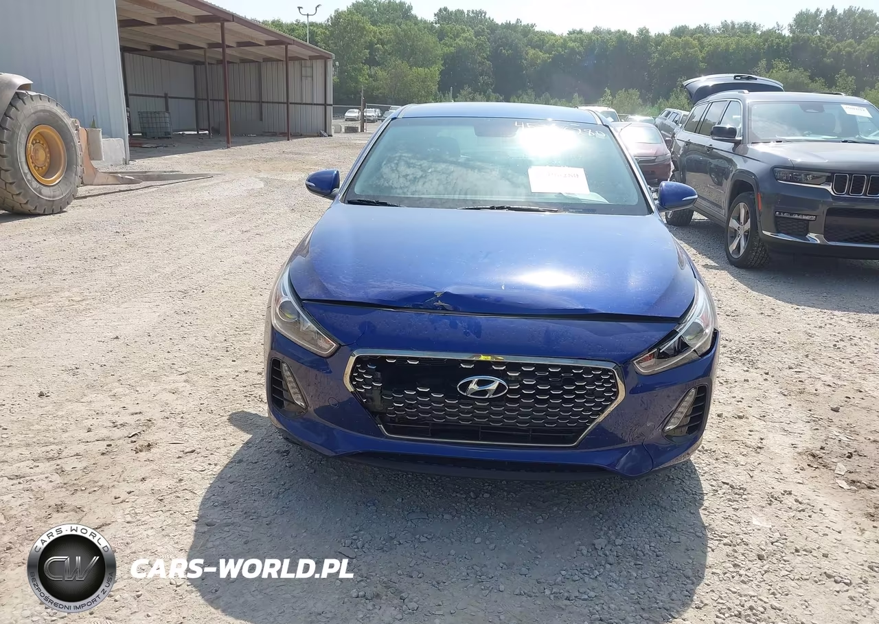 2018 Hyundai Elantra Gt VIN:KMHH35LE5JU077323 - 12