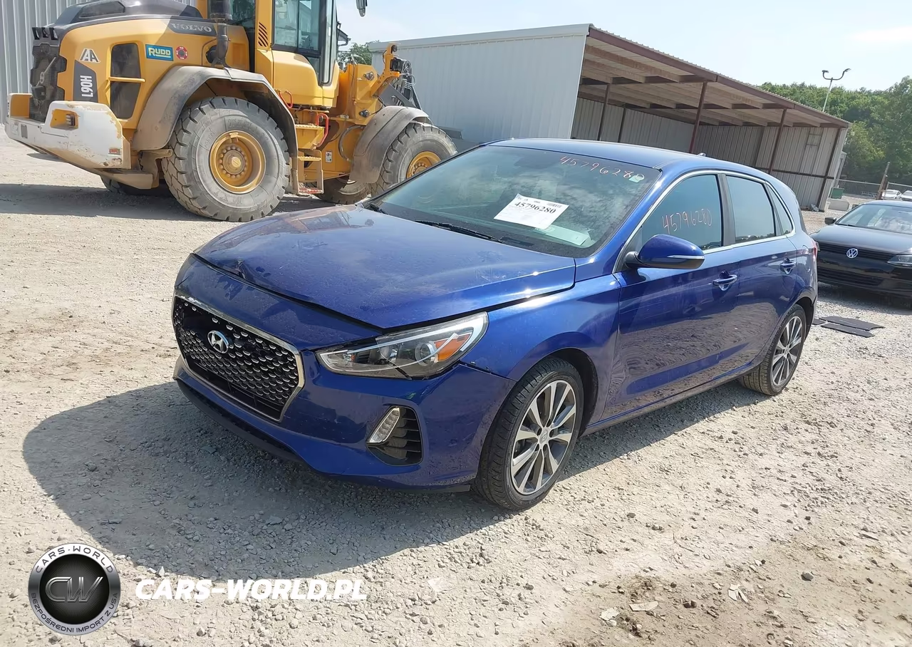 2018 Hyundai Elantra Gt VIN:KMHH35LE5JU077323 - 2