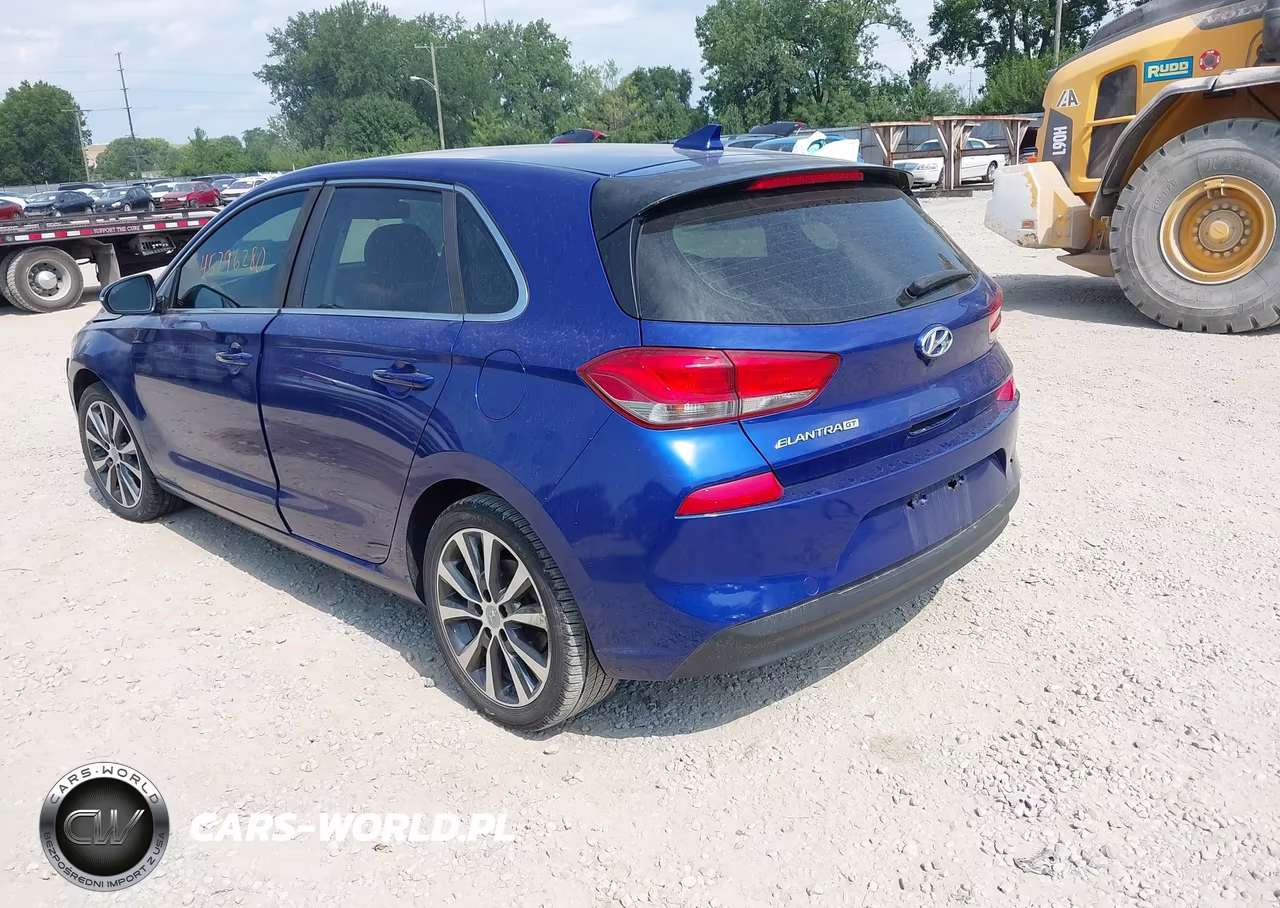 2018 Hyundai Elantra Gt VIN:KMHH35LE5JU077323 - 3