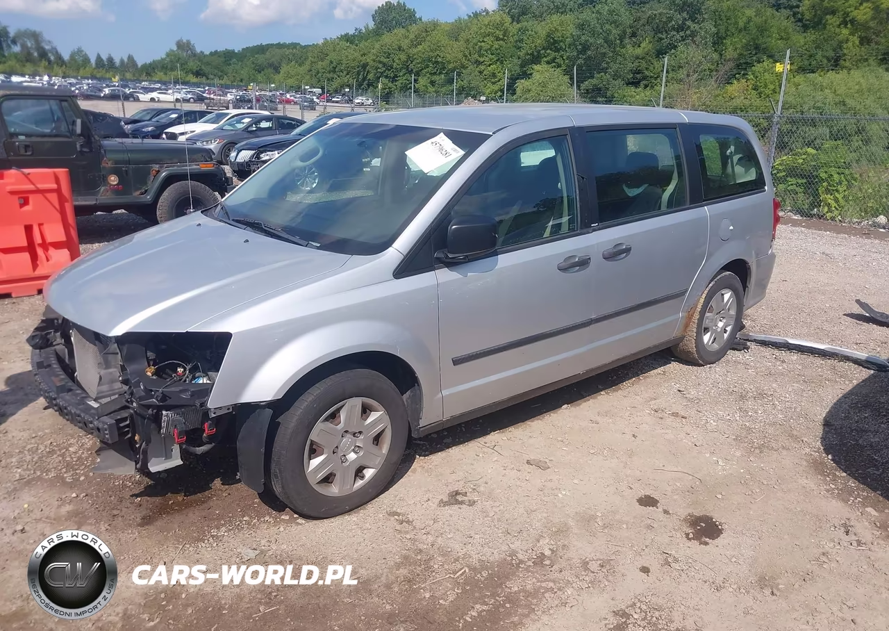 2012 Dodge Grand Caravan Se-Avp VIN:2C4RDGBG1CR249013 - 2