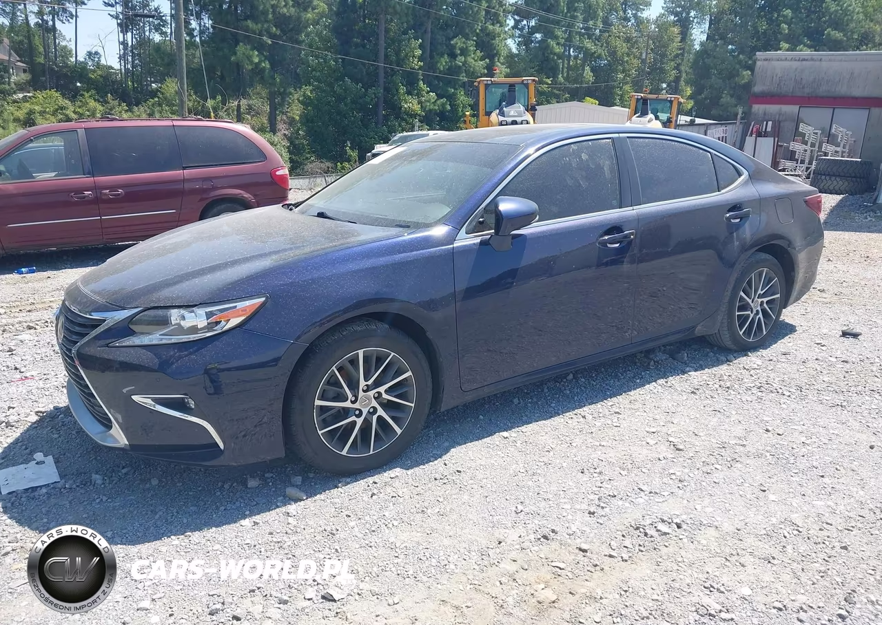 2017 Lexus Es 350 VIN:58ABK1GG1HU040124 - 2