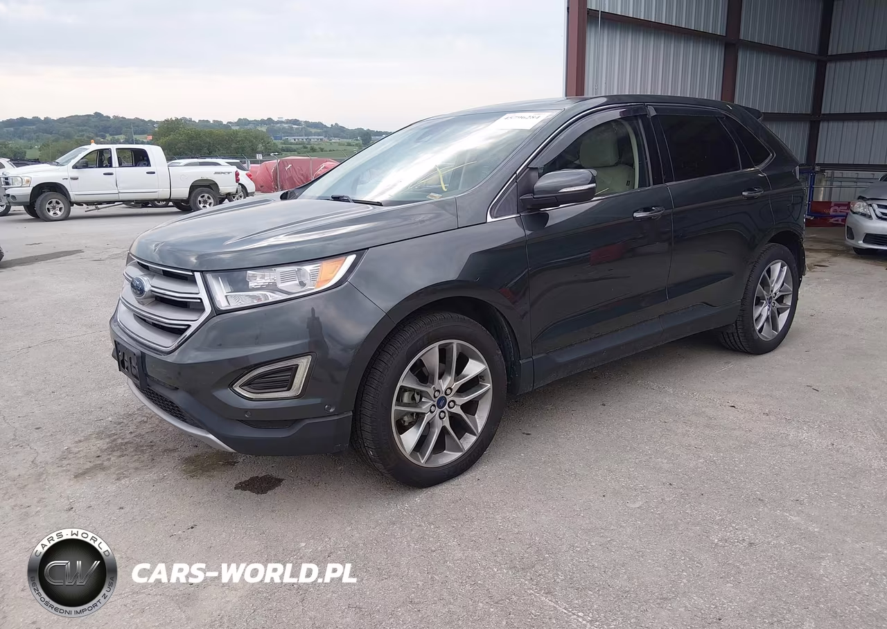 2015 Ford Edge Titanium VIN:2FMPK3K90FBC33868 - 2