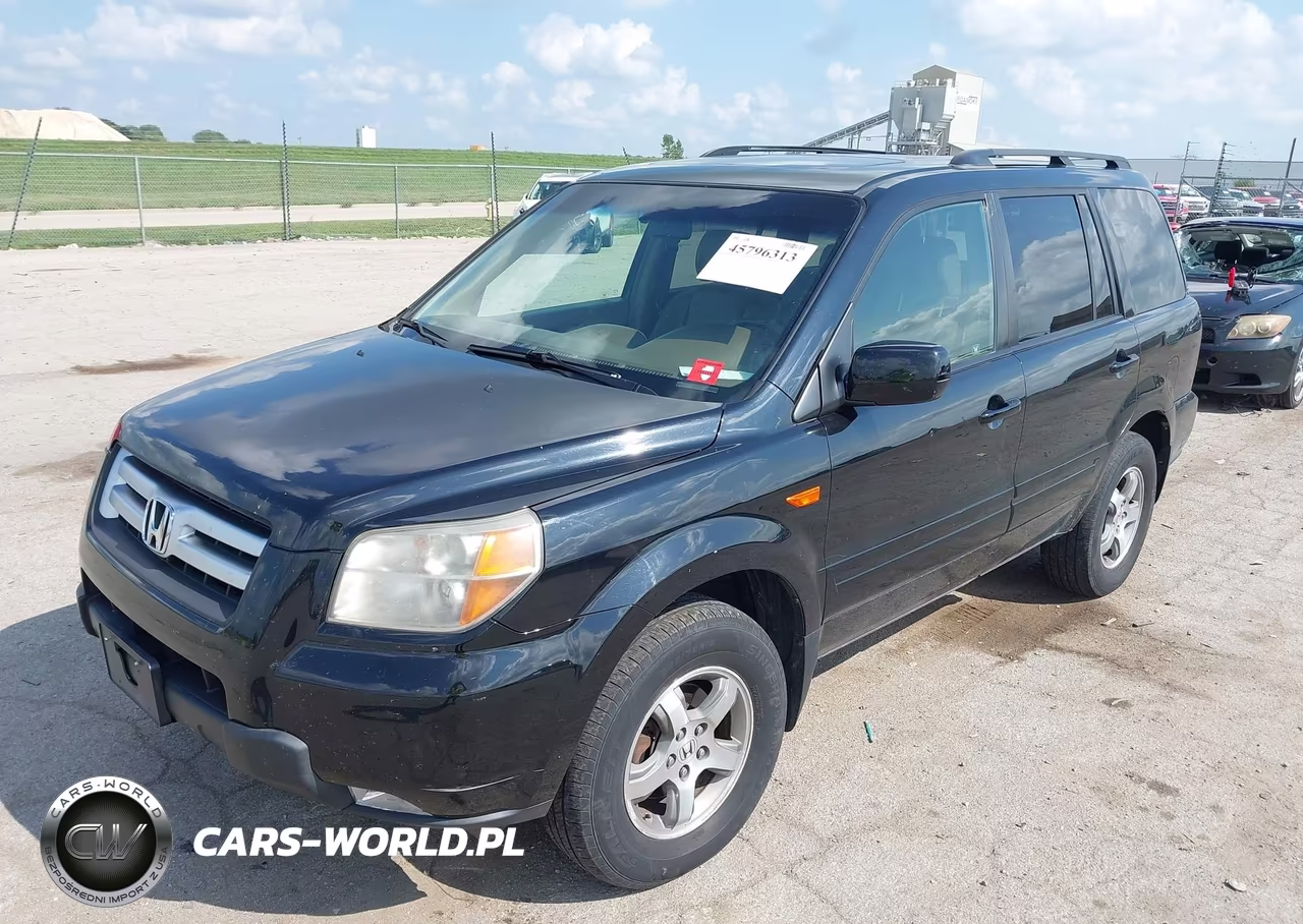 2007 Honda Pilot Ex-L VIN:5FNYF18777B014871 - 2