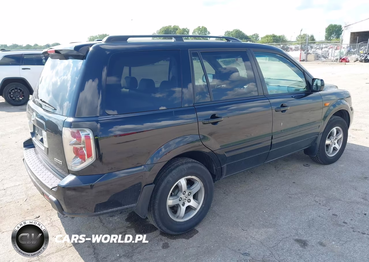 2007 Honda Pilot Ex-L VIN:5FNYF18777B014871 - 4