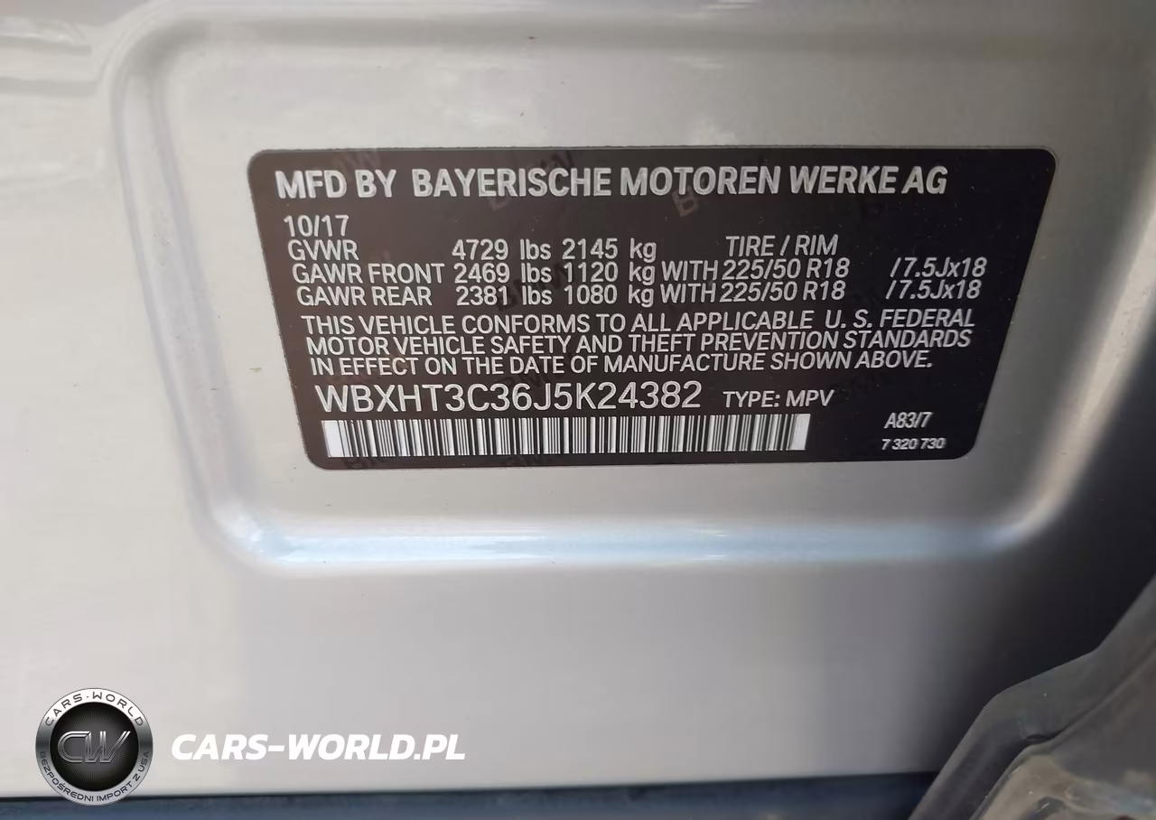 2018 BMW X1 xDrive28I VIN:WBXHT3C36J5K24382 - 9