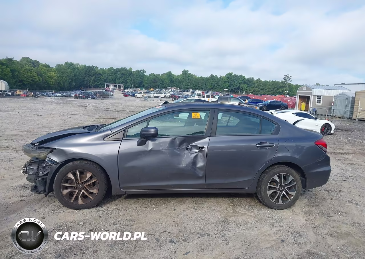 2014 Honda Civic Ex VIN:2HGFB2F81EH554598 - 14