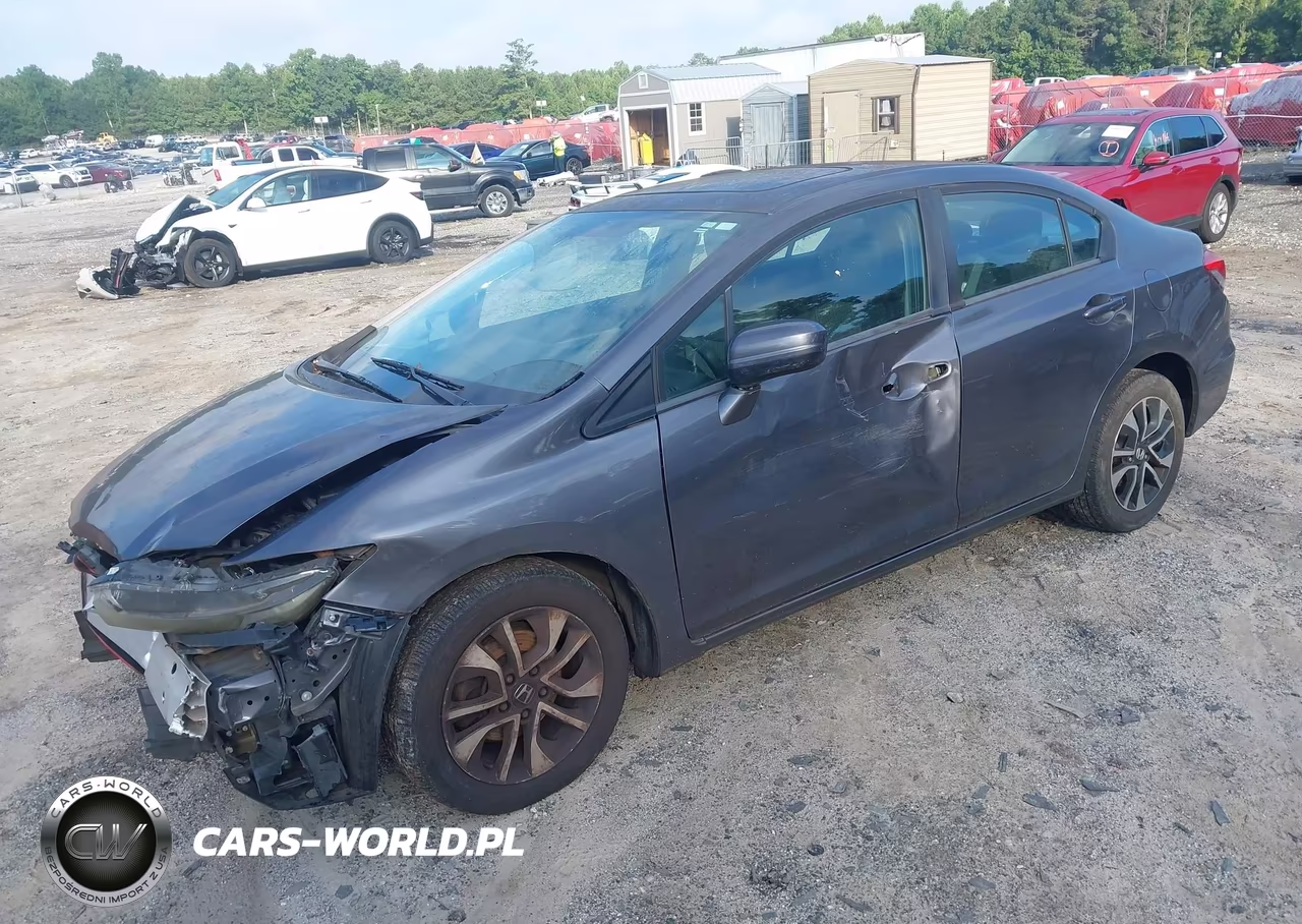 2014 Honda Civic Ex VIN:2HGFB2F81EH554598 - 2