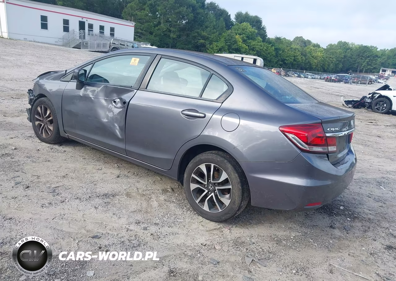 2014 Honda Civic Ex VIN:2HGFB2F81EH554598 - 3