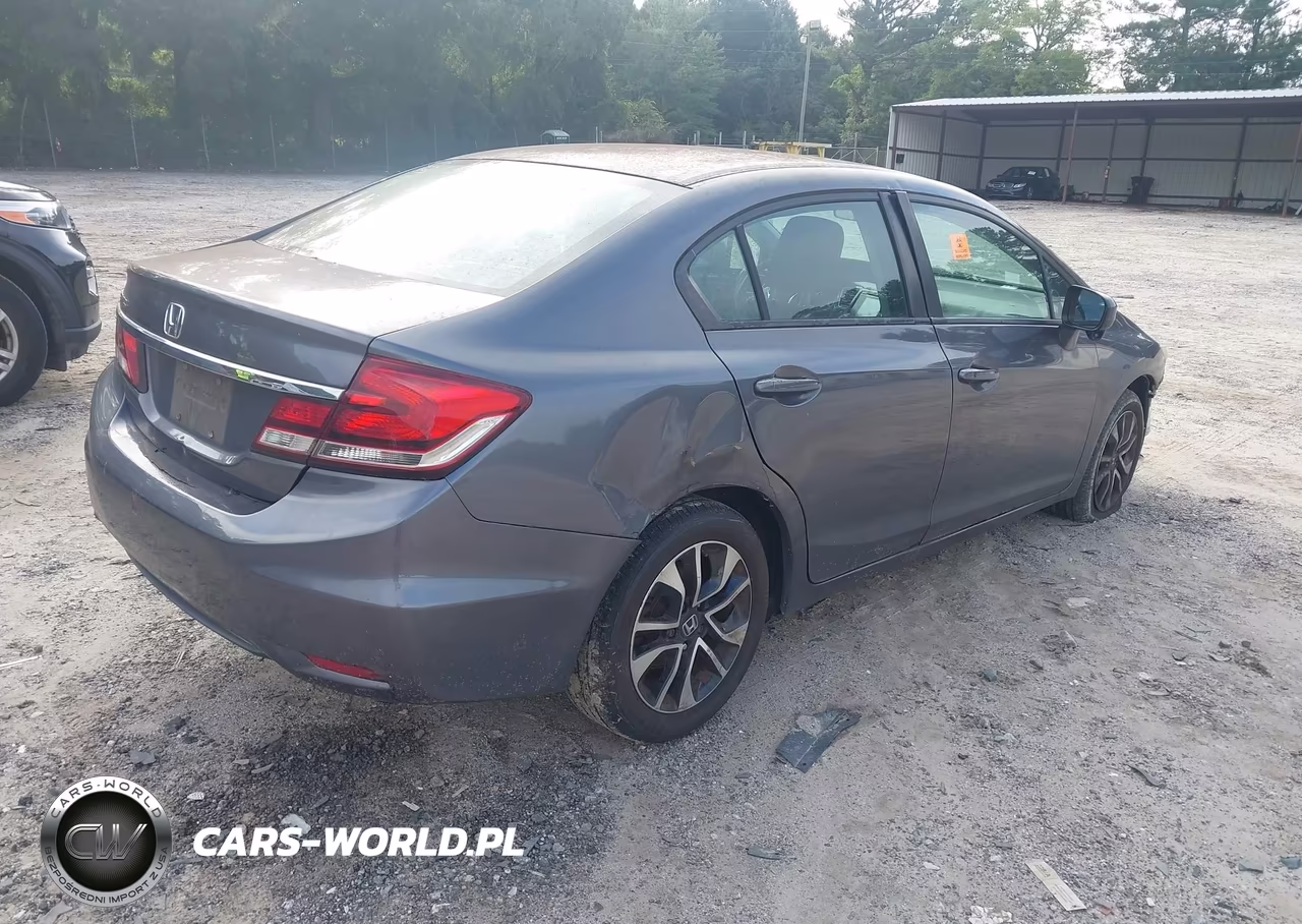 2014 Honda Civic Ex VIN:2HGFB2F81EH554598 - 4