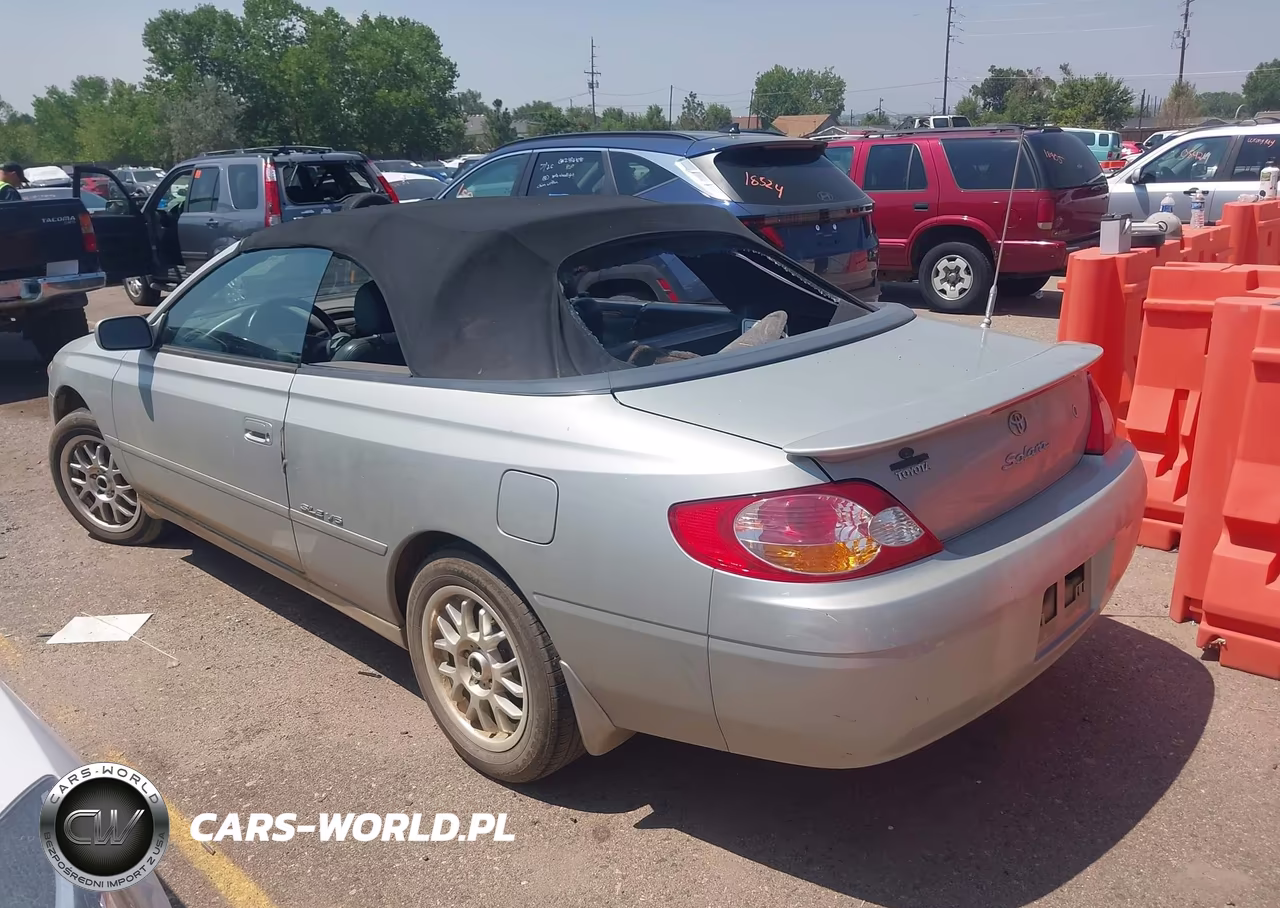 2002 Toyota Camry Solara Sle VIN:2T1FF28P22C602025 - 3