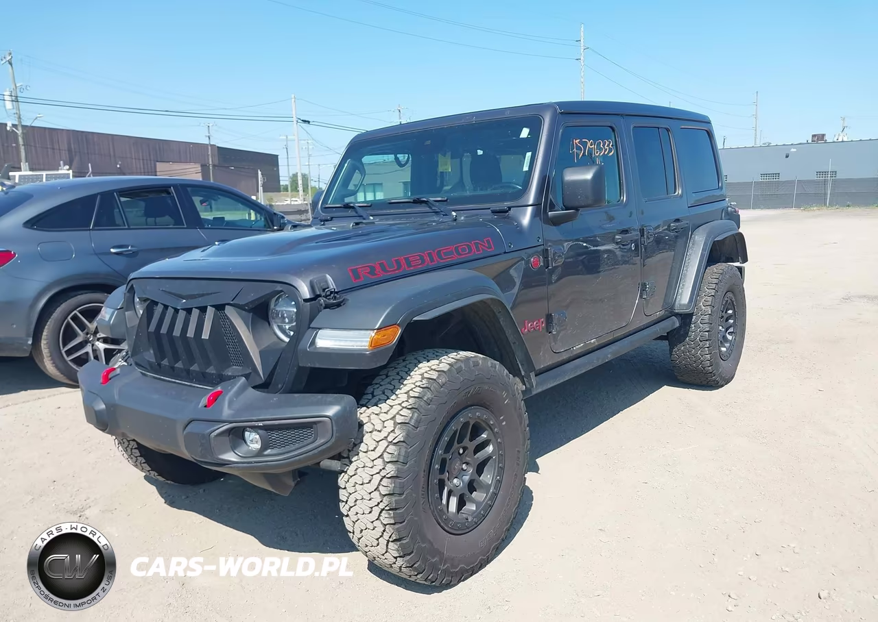 2021 Jeep Wrangler Unlimited Rubicon 4X4 VIN:1C4JJXFG2MW821635 - 2