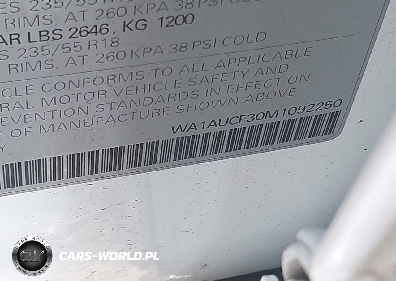 2021 Audi Q3 Premium 40 Tfsi Quattro Tiptronic VIN:WA1AUCF30M1092250 - 9