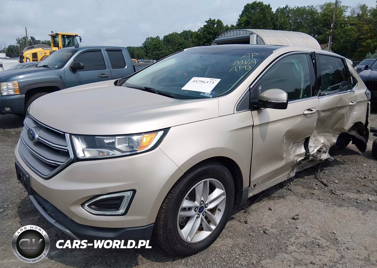 2017 Ford Edge Sel VIN:2FMPK4J81HBC57498 - 2