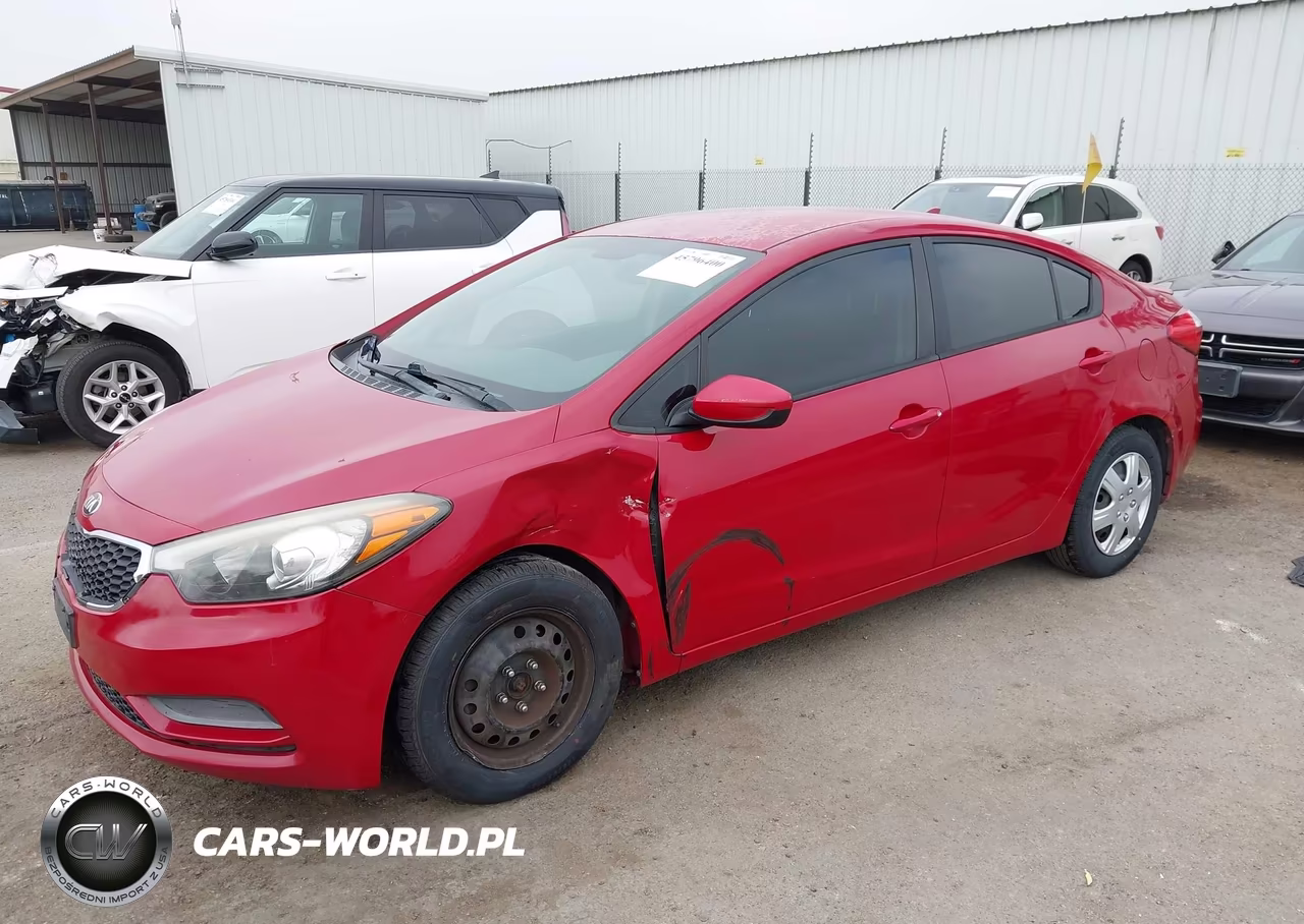 2016 Kia Forte Lx VIN:KNAFK4A65G5563621 - 2