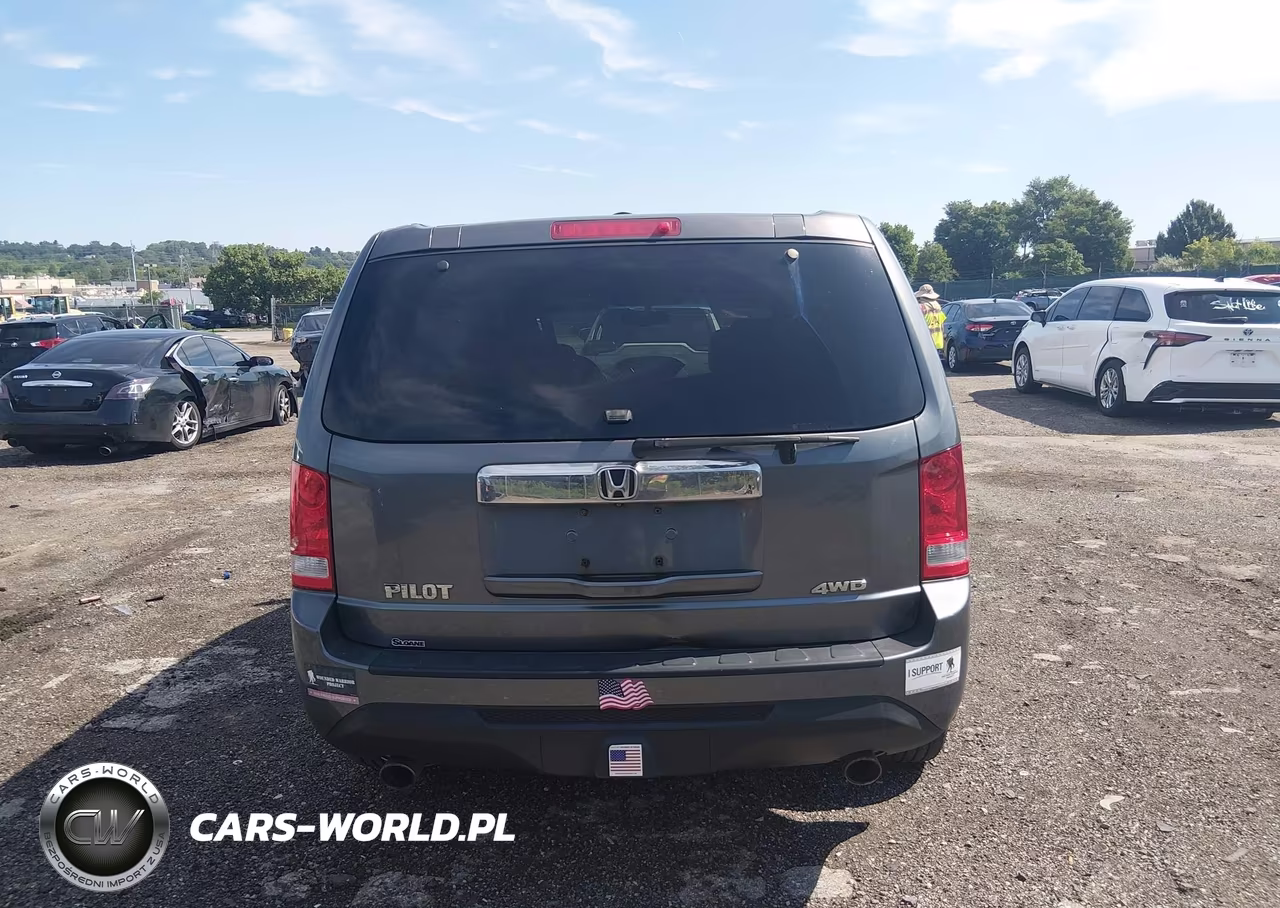 2012 Honda Pilot Ex-L VIN:5FNYF4H69CB046627 - 16