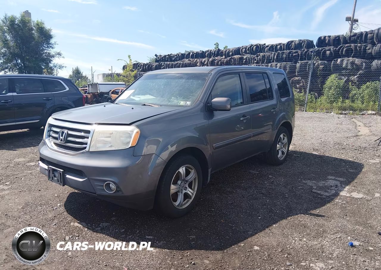 2012 Honda Pilot Ex-L VIN:5FNYF4H69CB046627 - 2