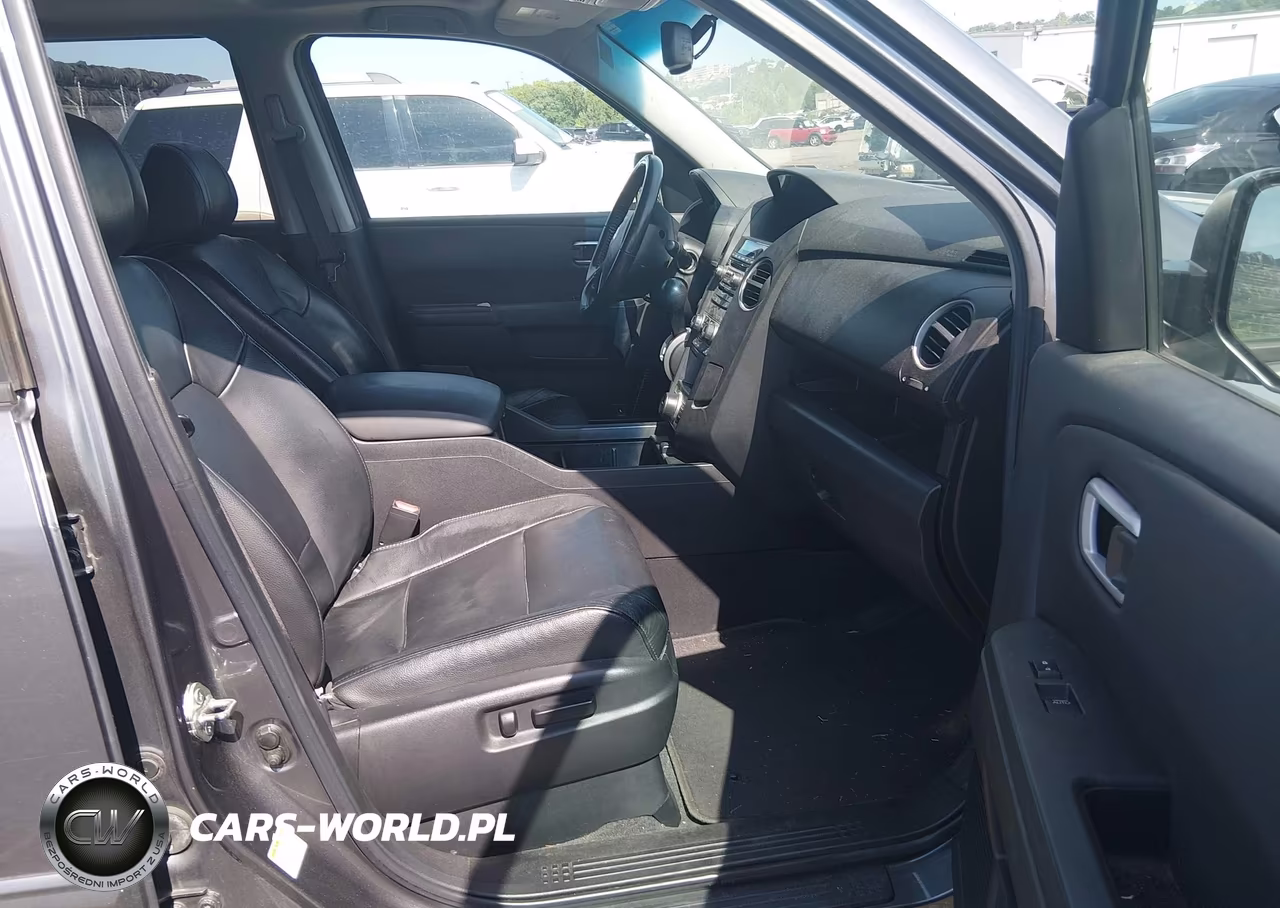 2012 Honda Pilot Ex-L VIN:5FNYF4H69CB046627 - 5