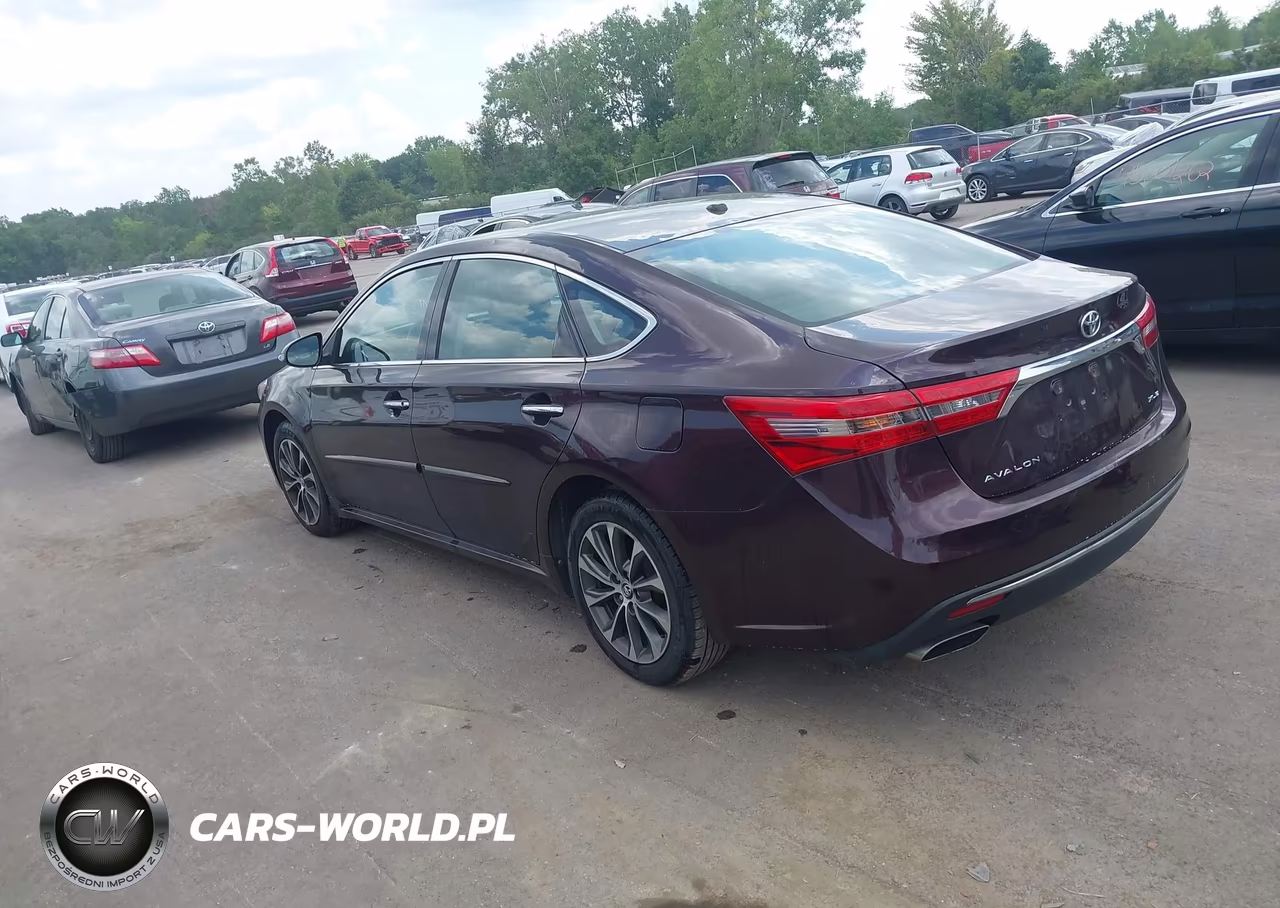 2016 Toyota Avalon Xle Plus VIN:4T1BK1EB1GU219650 - 3