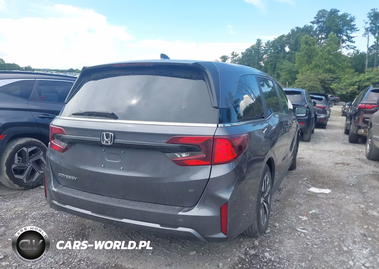 2025 Honda Odyssey Ex-L VIN:5FNRL6H62SB072106 - 4