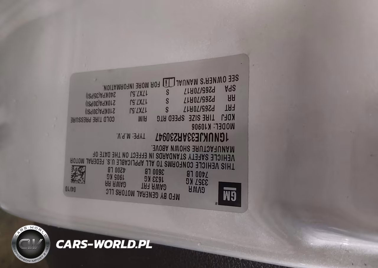 2010 Chevrolet Suburban 1500 Lt1 VIN:1GNUKJE33AR230947 - 9