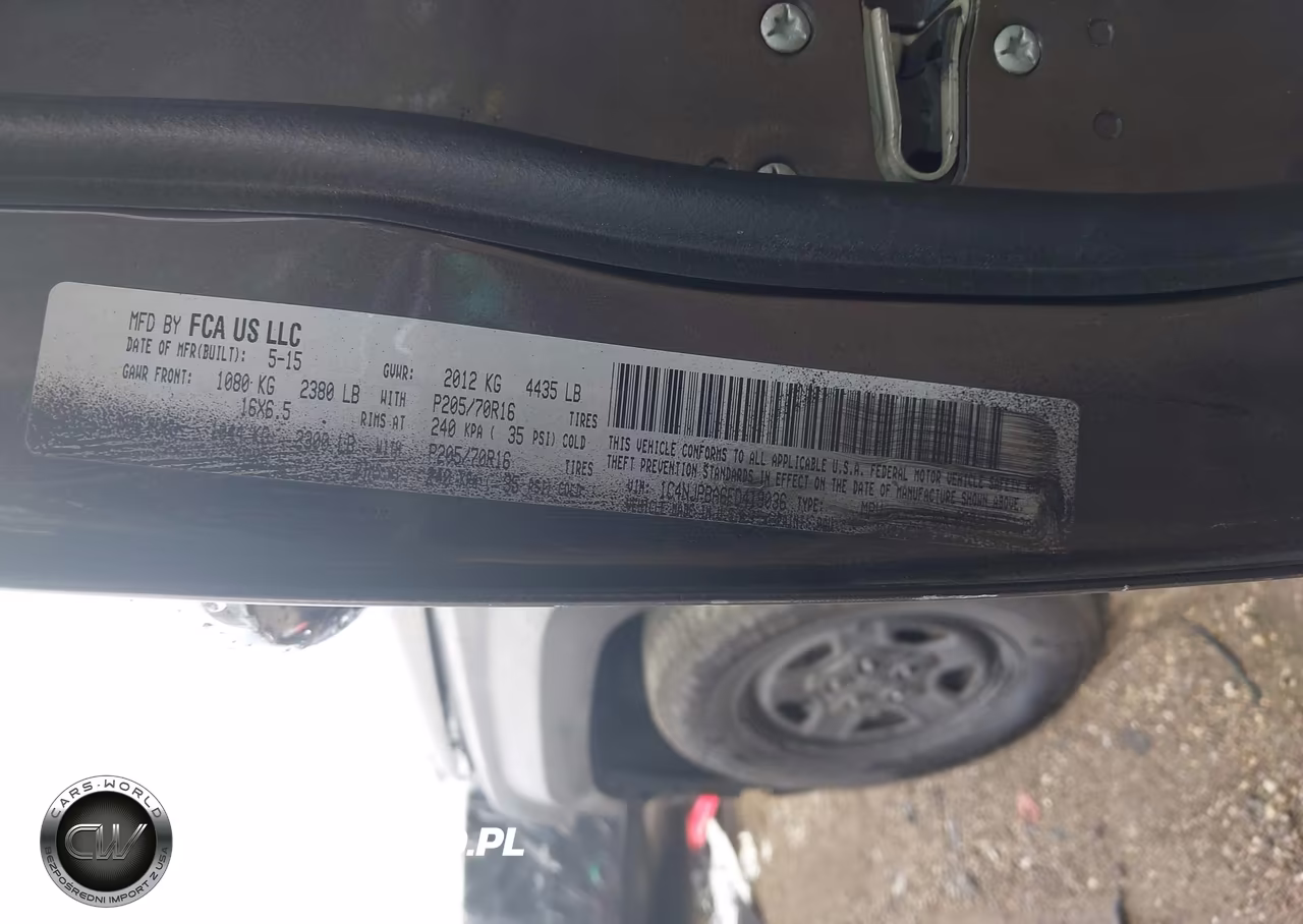 2015 Jeep Patriot Sport VIN:1C4NJPBA6FD419036 - 9