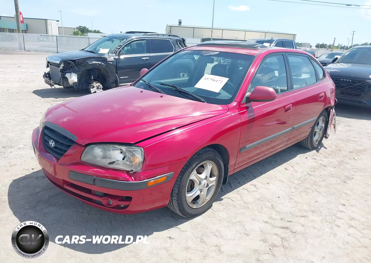 2005 Hyundai Elantra Gls-Gt VIN:KMHDN56D55U176578 - 2