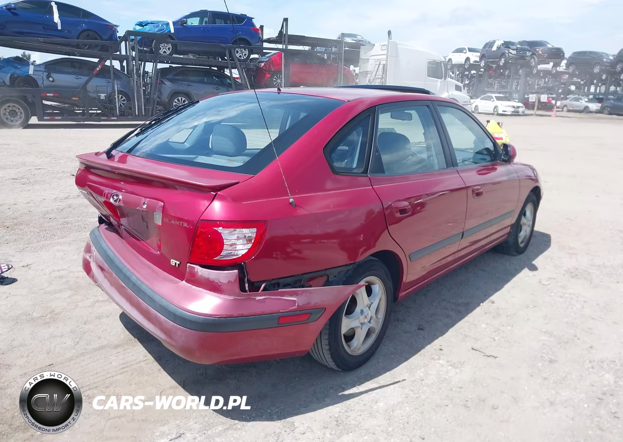 2005 Hyundai Elantra Gls-Gt VIN:KMHDN56D55U176578 - 4