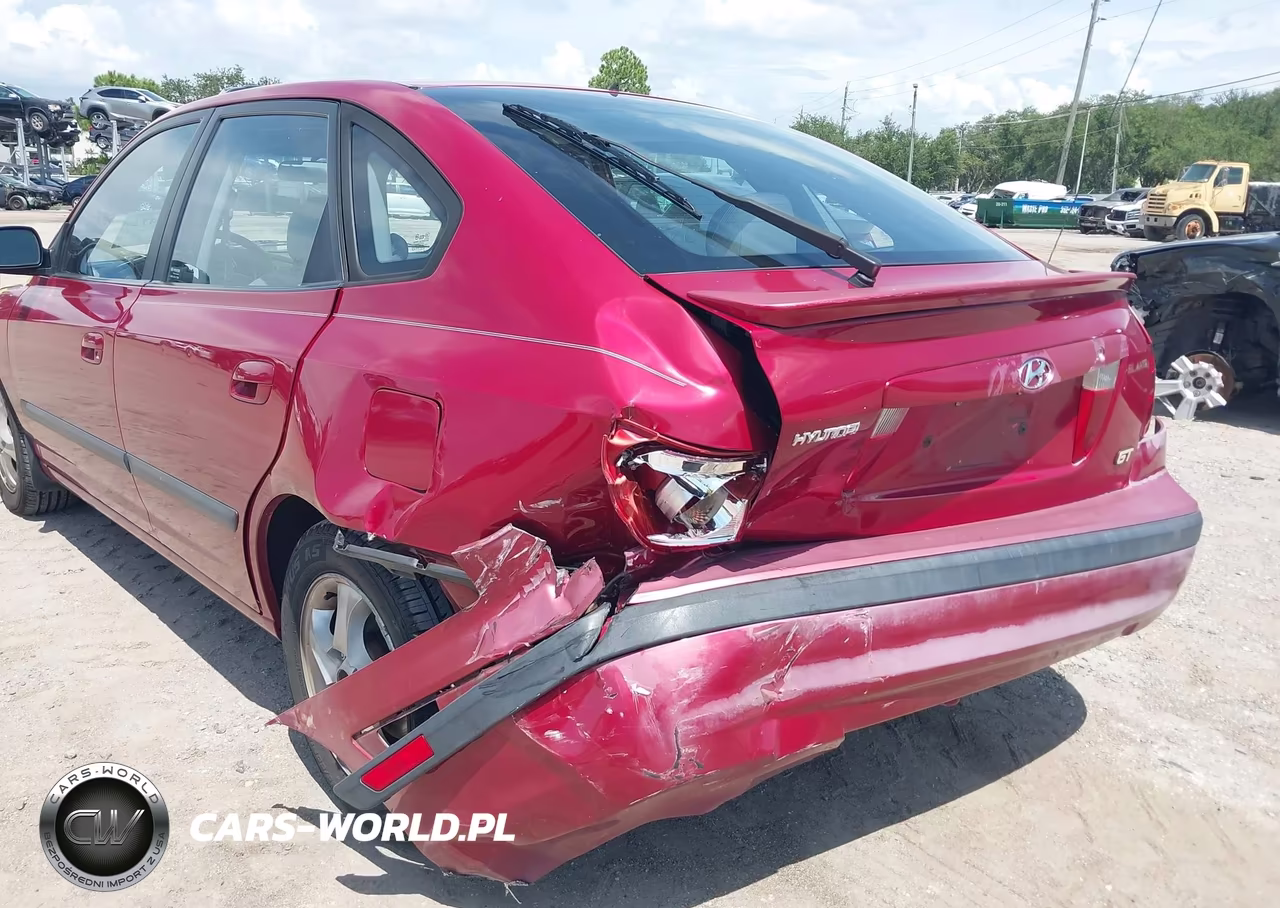 2005 Hyundai Elantra Gls-Gt VIN:KMHDN56D55U176578 - 6