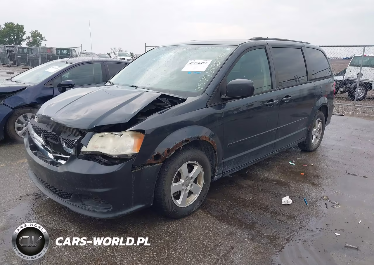 2013 Dodge Grand Caravan Sxt VIN:2C4RDGCG3DR643063 - 2