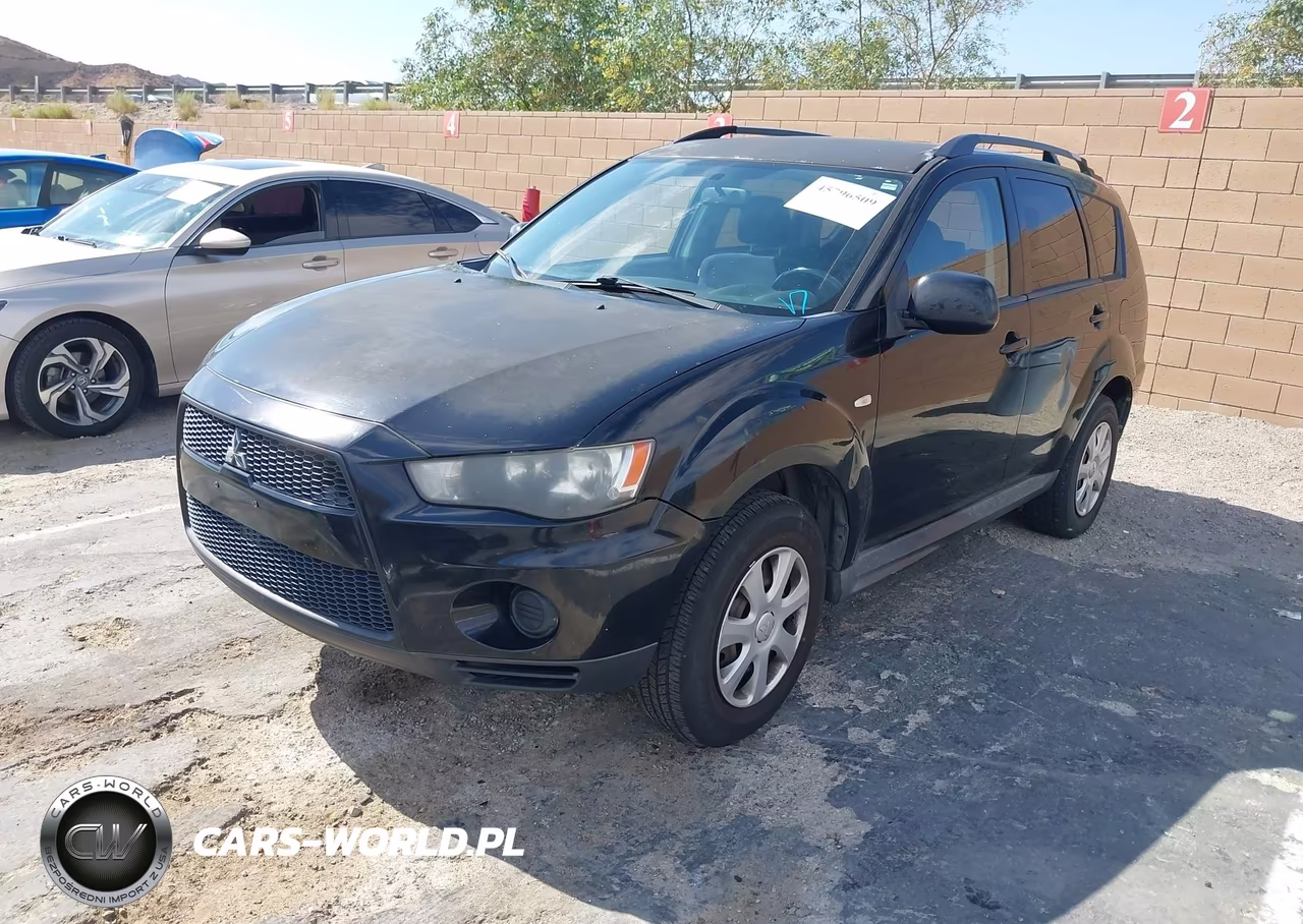 2012 Mitsubishi Outlander Es VIN:JA4AS2AW5CU001598 - 2