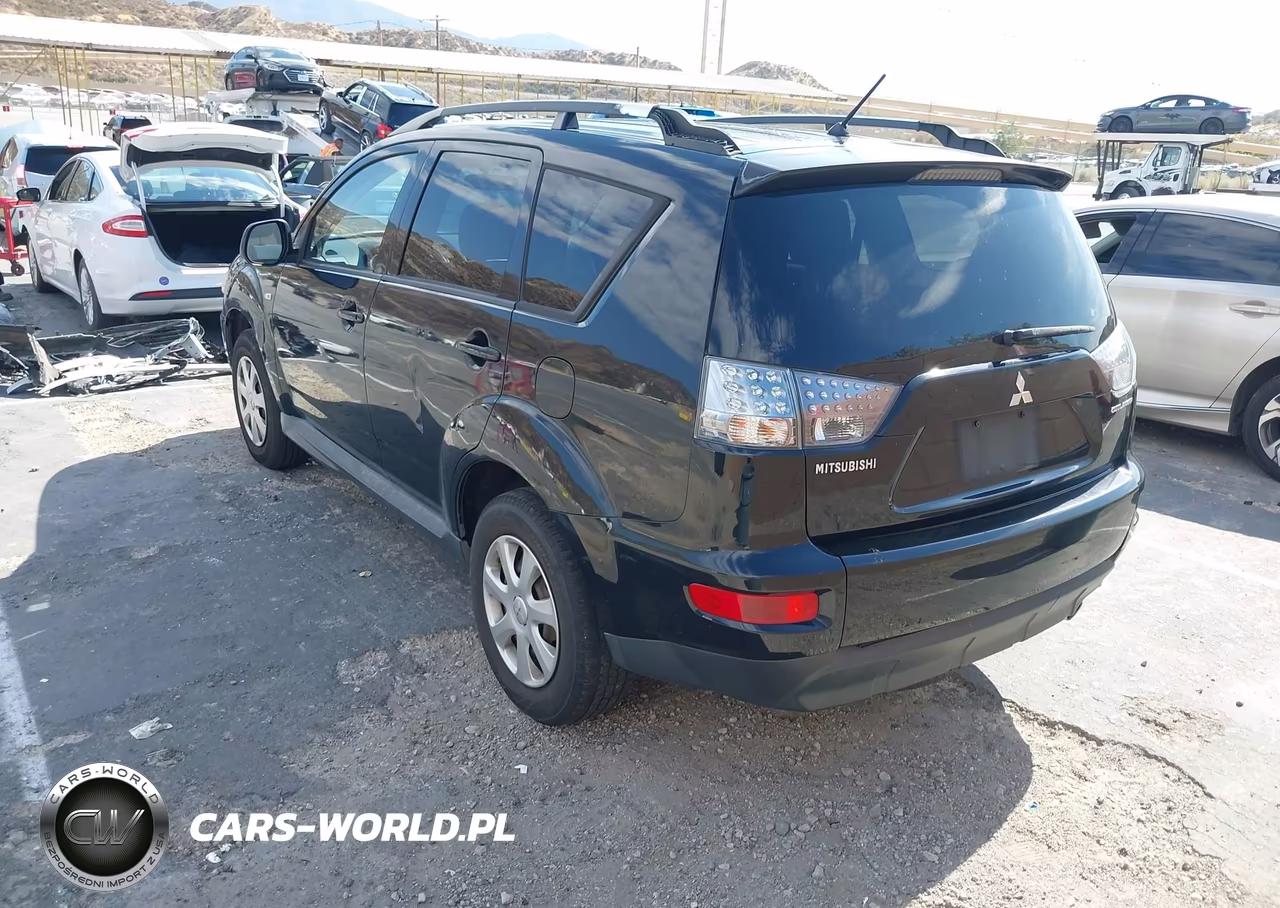 2012 Mitsubishi Outlander Es VIN:JA4AS2AW5CU001598 - 3