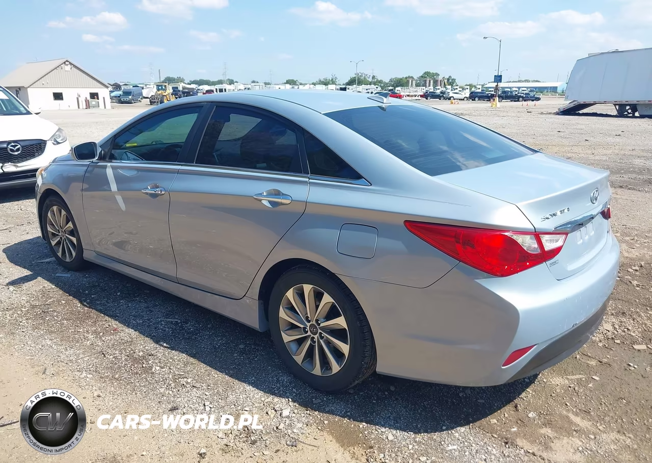 2014 Hyundai Sonata Limited VIN:5NPEC4AC6EH885621 - 3