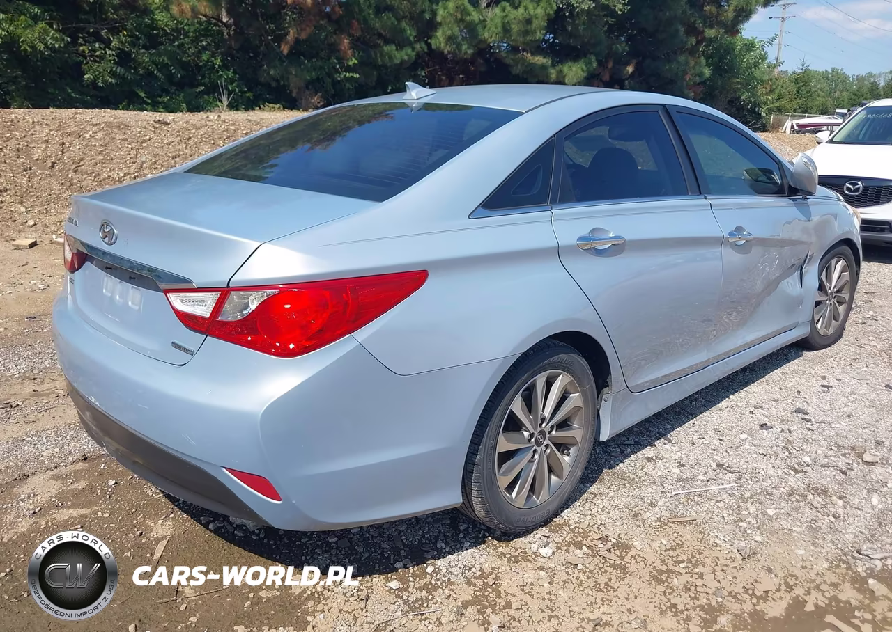 2014 Hyundai Sonata Limited VIN:5NPEC4AC6EH885621 - 4