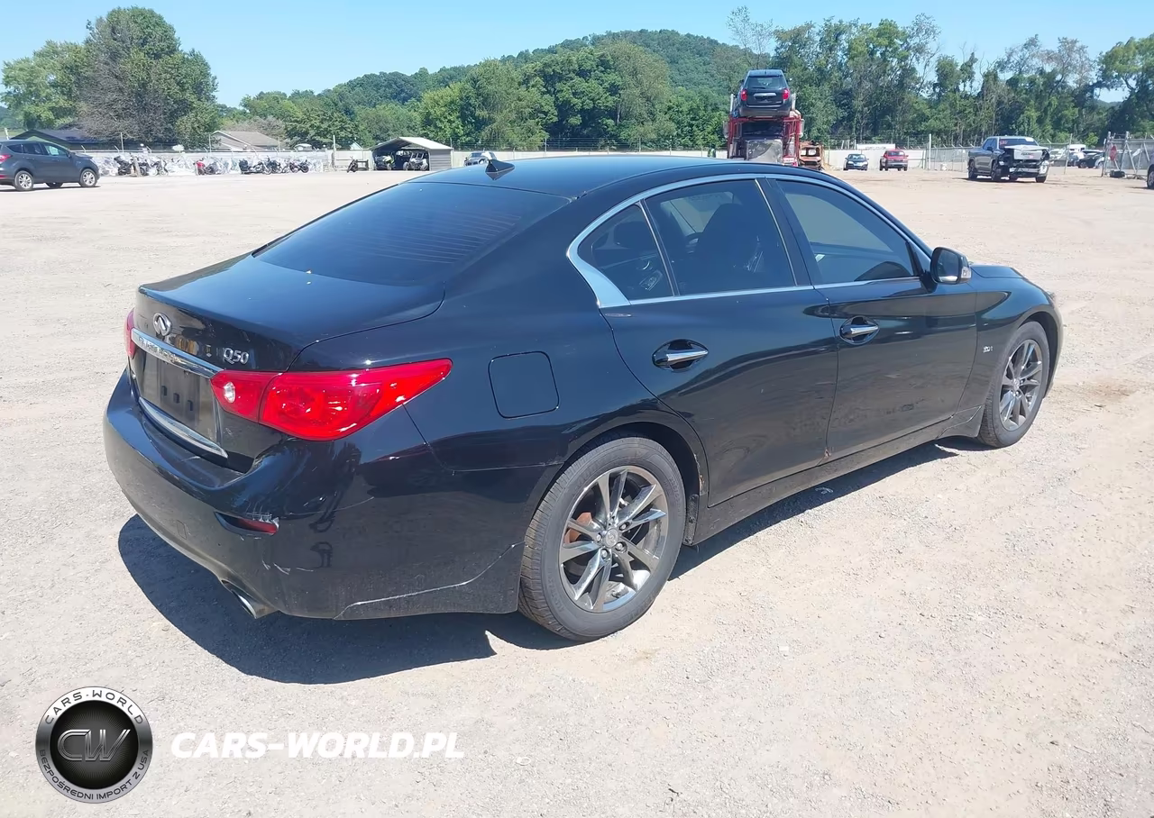 2017 Infiniti Q50 3.0T Signature Edition VIN:JN1EV7ARXHM840050 - 4