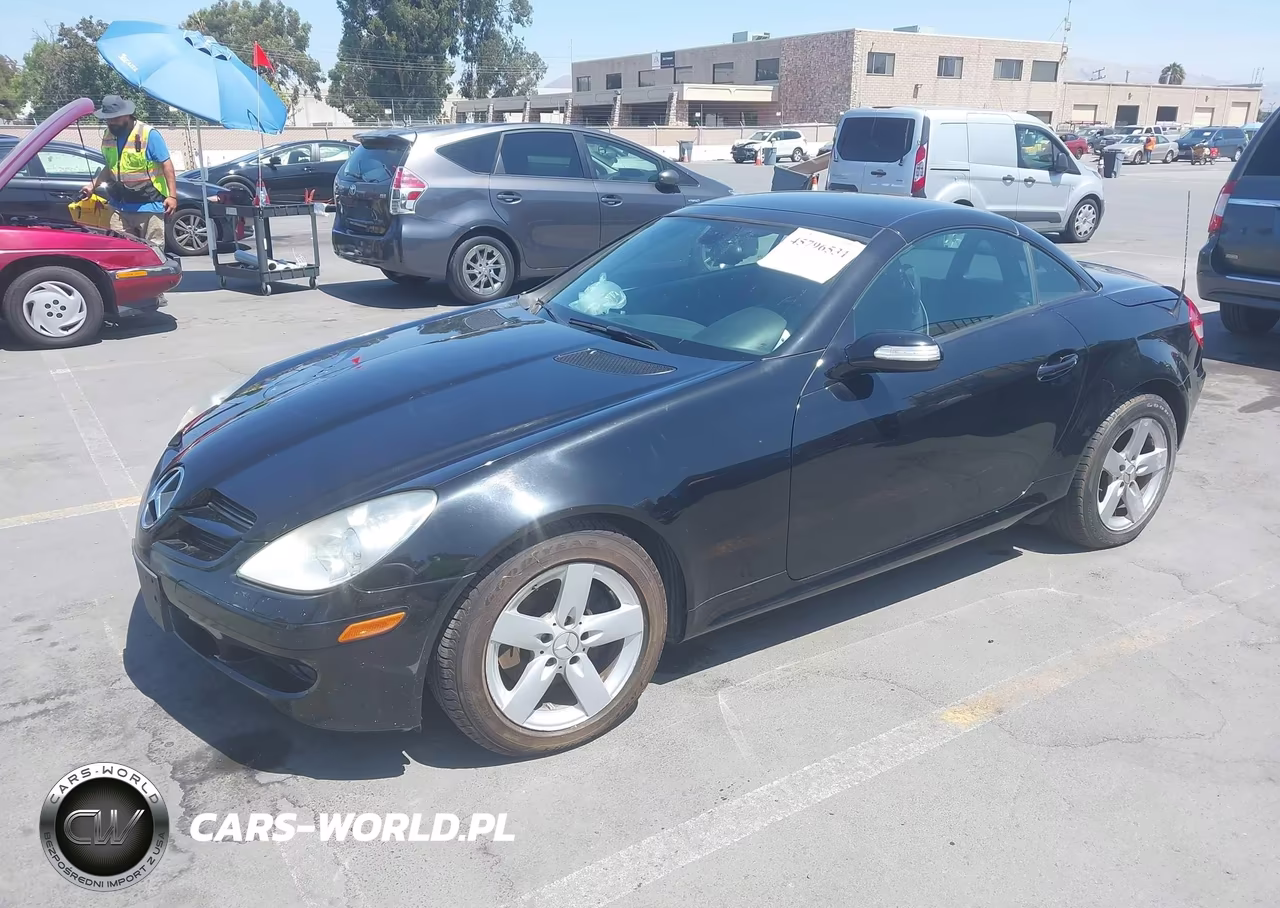 2007 Mercedes-Benz Slk 280 VIN:WDBWK54F47F139330 - 2