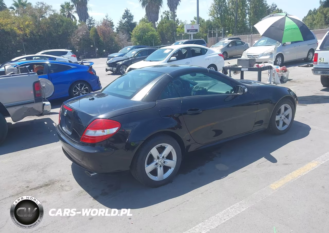 2007 Mercedes-Benz Slk 280 VIN:WDBWK54F47F139330 - 4