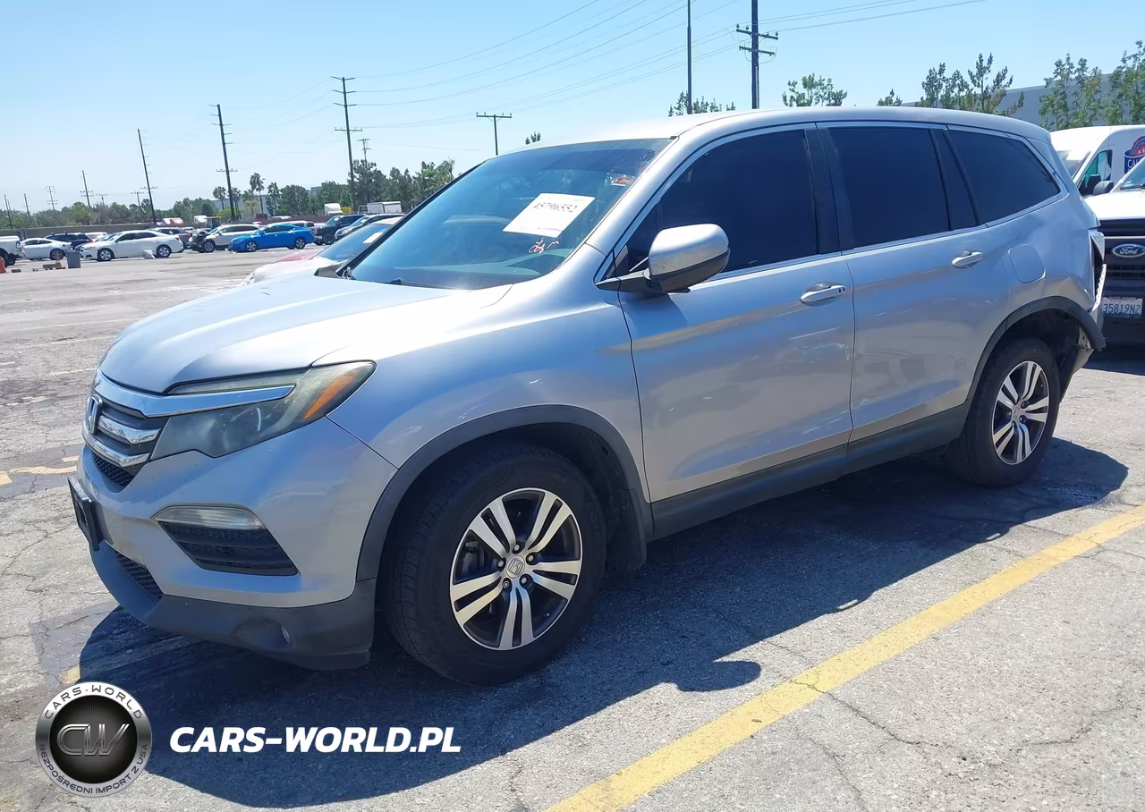 2016 Honda Pilot Ex VIN:5FNYF5H3XGB029451 - 2