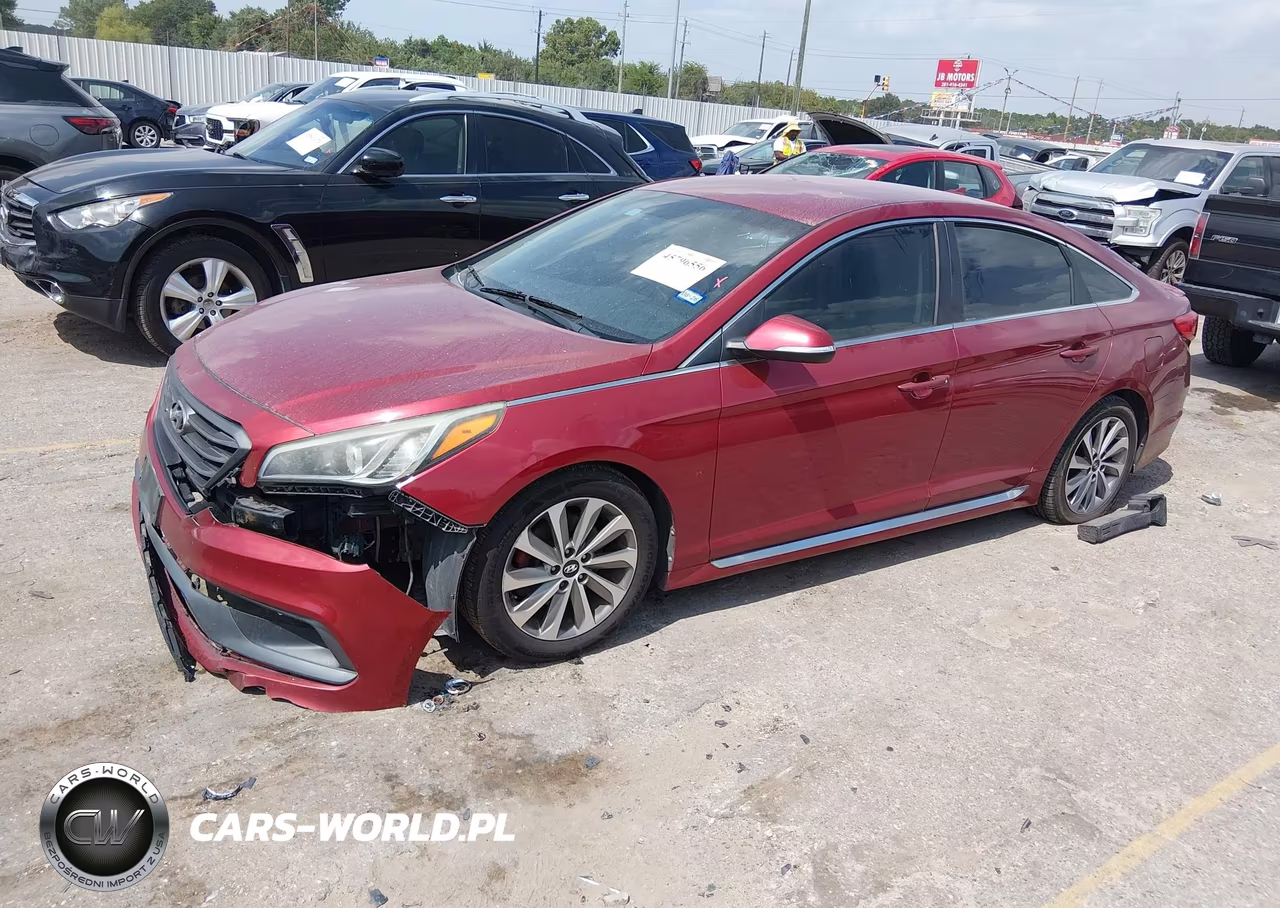 2015 Hyundai Sonata Sport VIN:5NPE34AFXFH180610 - 2