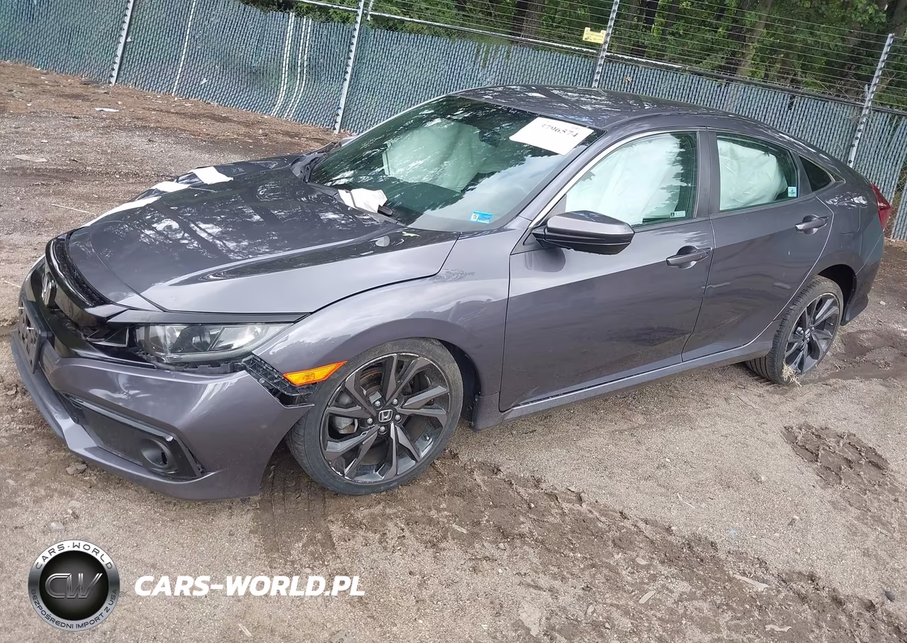 2019 Honda Civic Sport VIN:19XFC2F84KE014777 - 2