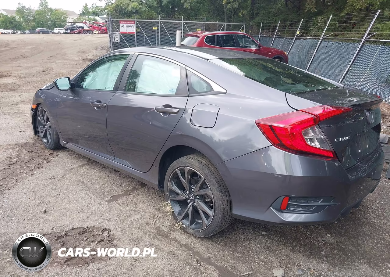 2019 Honda Civic Sport VIN:19XFC2F84KE014777 - 3
