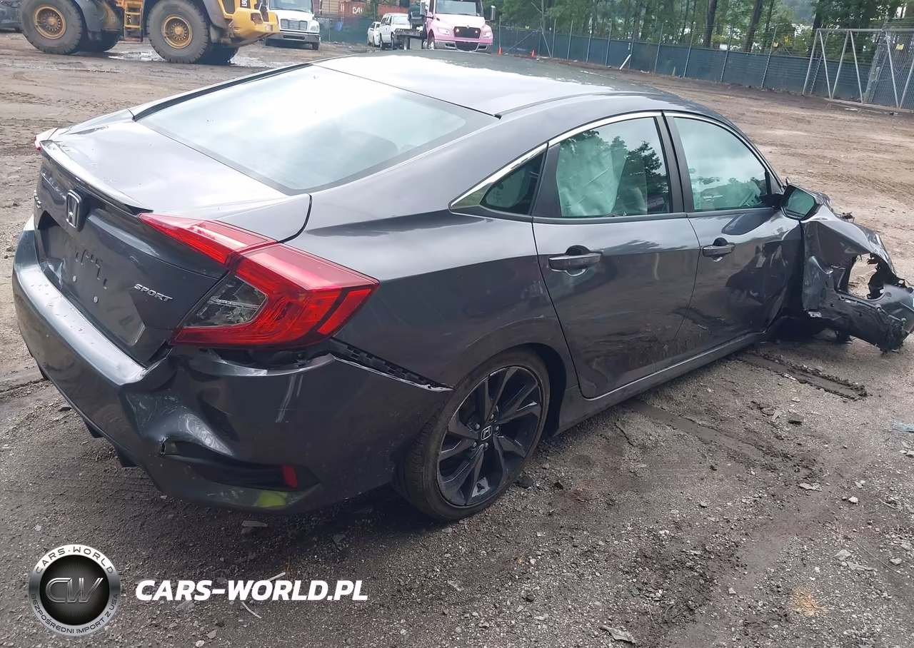 2019 Honda Civic Sport VIN:19XFC2F84KE014777 - 4
