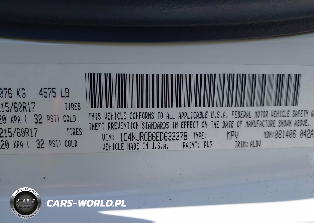2014 Jeep Patriot Limited VIN:1C4NJRCB6ED633378 - 9
