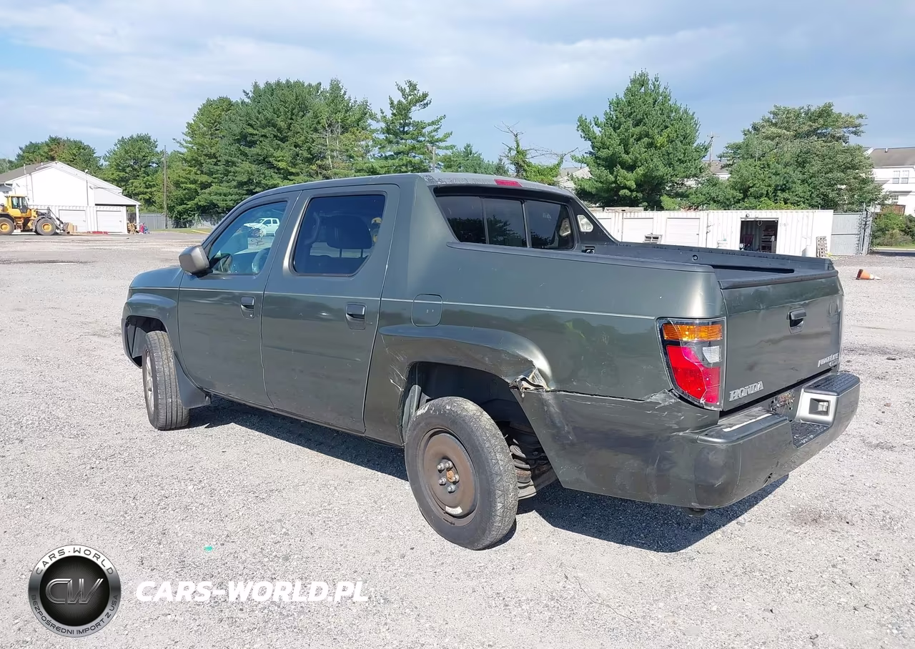 2006 Honda Ridgeline Rtl VIN:2HJYK16536H529402 - 3