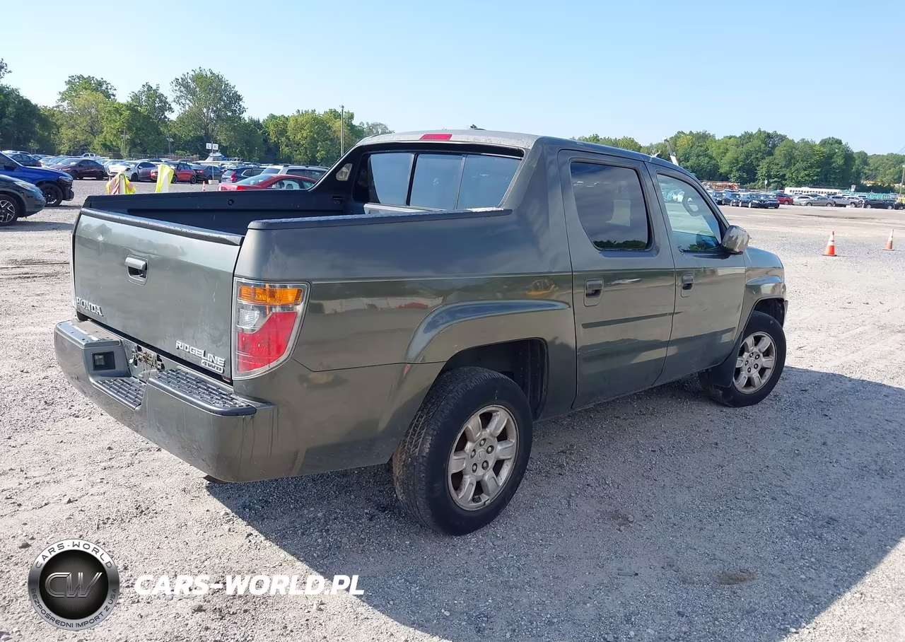 2006 Honda Ridgeline Rtl VIN:2HJYK16536H529402 - 4