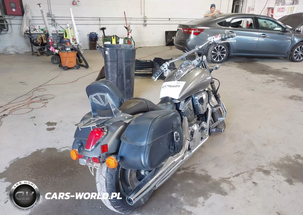 2009 Honda Vtx1300 C VIN:1HFSC55099A501021 - 4
