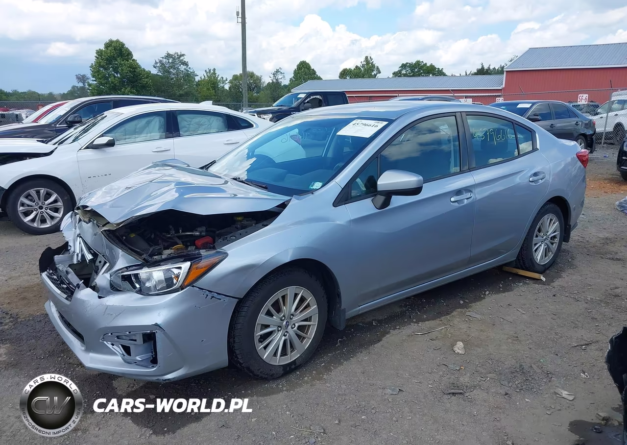 2017 Subaru Impreza 2.0I Premium VIN:4S3GKAB69H3601689 - 2
