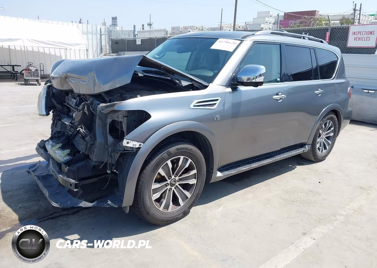 2018 Nissan Armada Sl VIN:JN8AY2ND1J9051951 - 2