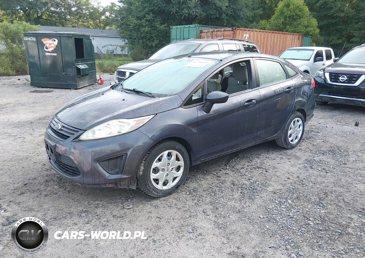 2012 Ford Fiesta S VIN:3FADP4AJ7CM180712 - 2