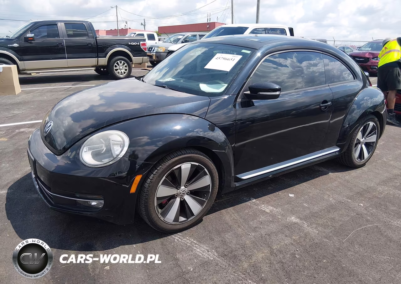 2012 Volkswagen Beetle 2.0T Turbo VIN:3VWV67AT0CM616964 - 2