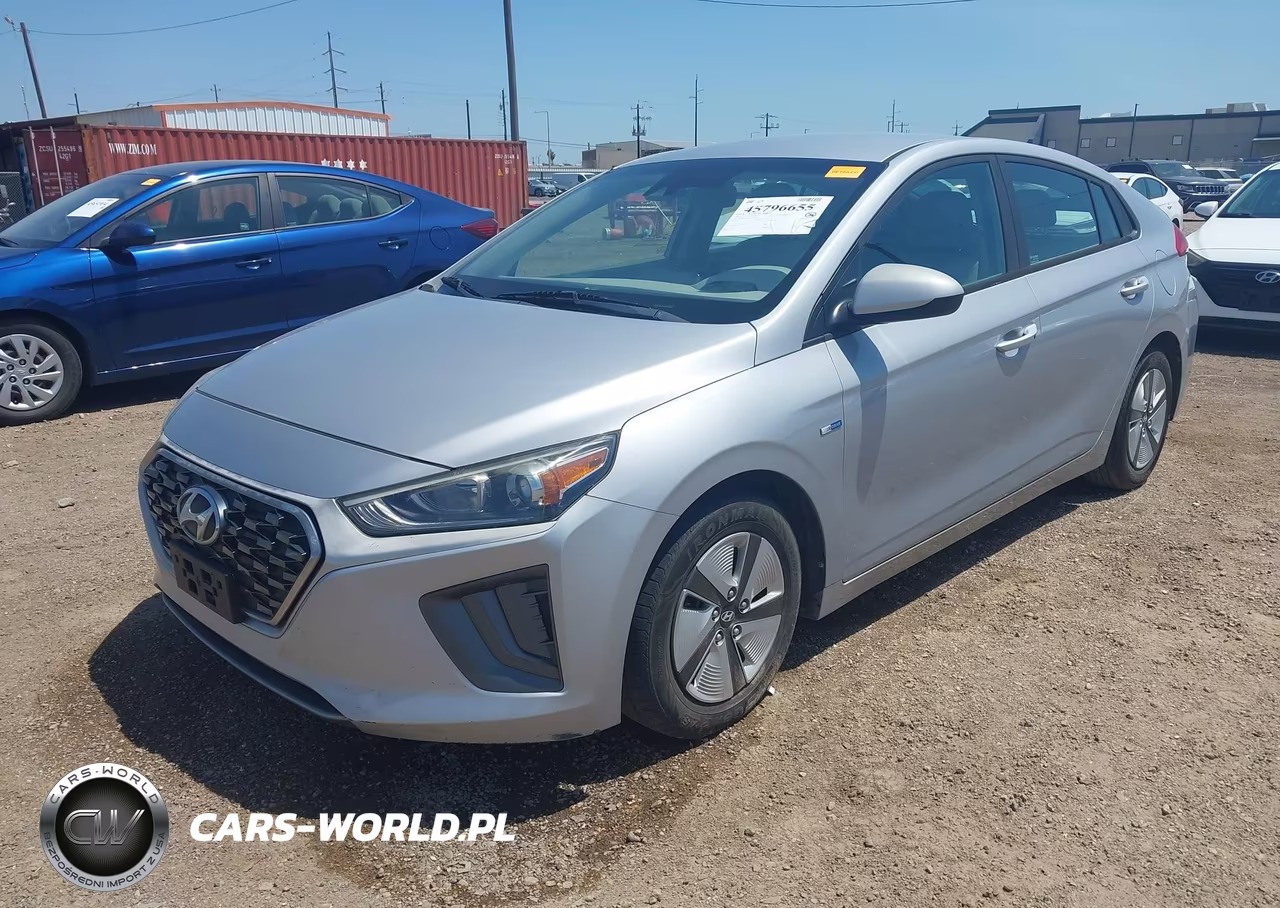 2020 Hyundai Ioniq Hybrid Blue VIN:KMHC65LC4LU219843 - 2